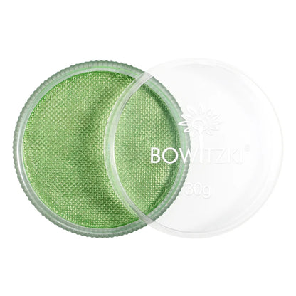 30g Professional Face Body Paint Cake - pearly green