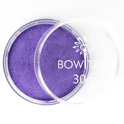 30g Professional Face Body Paint Cake - pearly purple