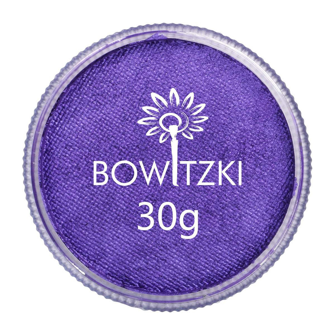 Pastel de pintura facial y corporal profesional de 30 g - morado nacarado