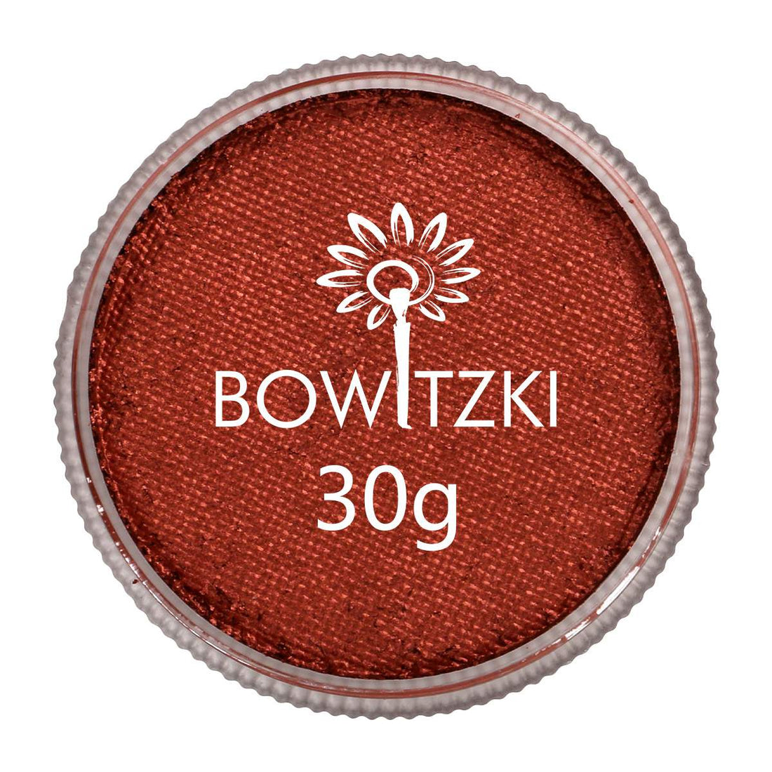 30g Professional Face Body Paint Cake - pearly reddish