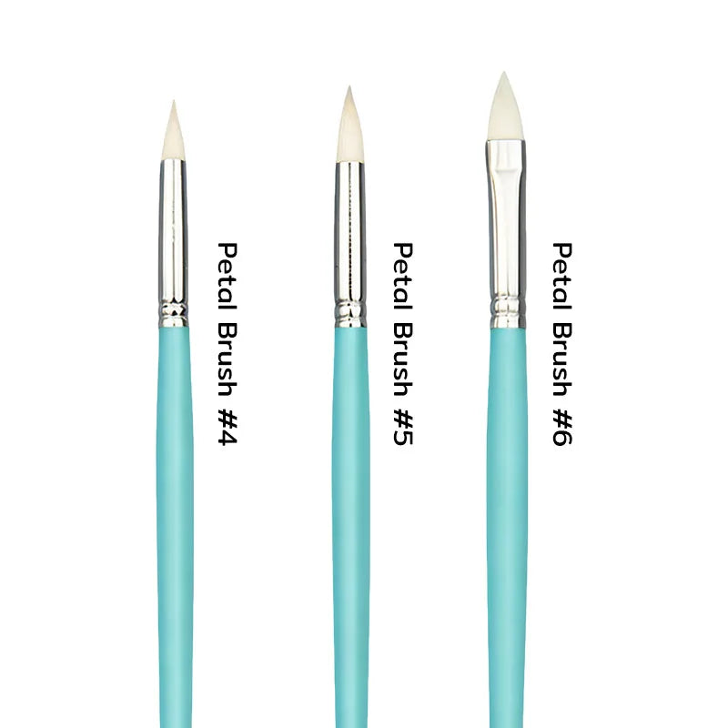 Professional Face Paint Petal Brush Set