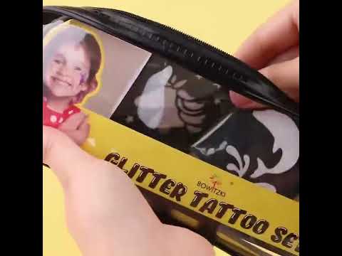 Temporary Glitter Tattoo Kit