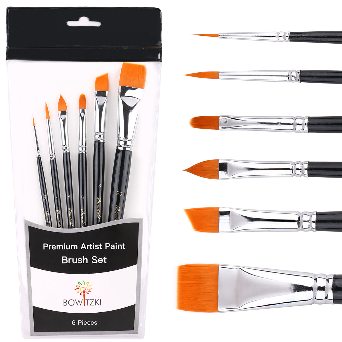 Face Paint Brush Set