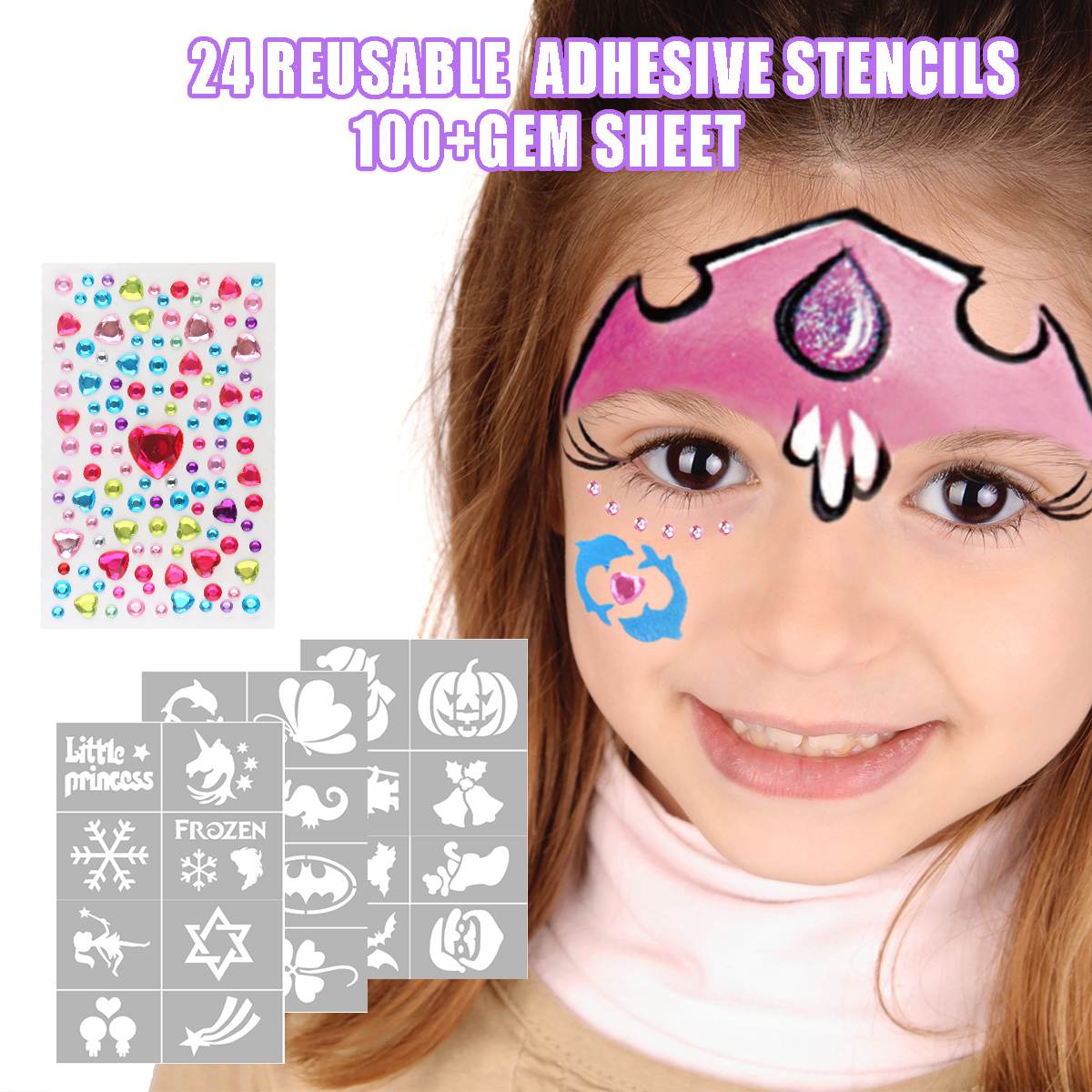 18 Colors Face Paint kit For Kids