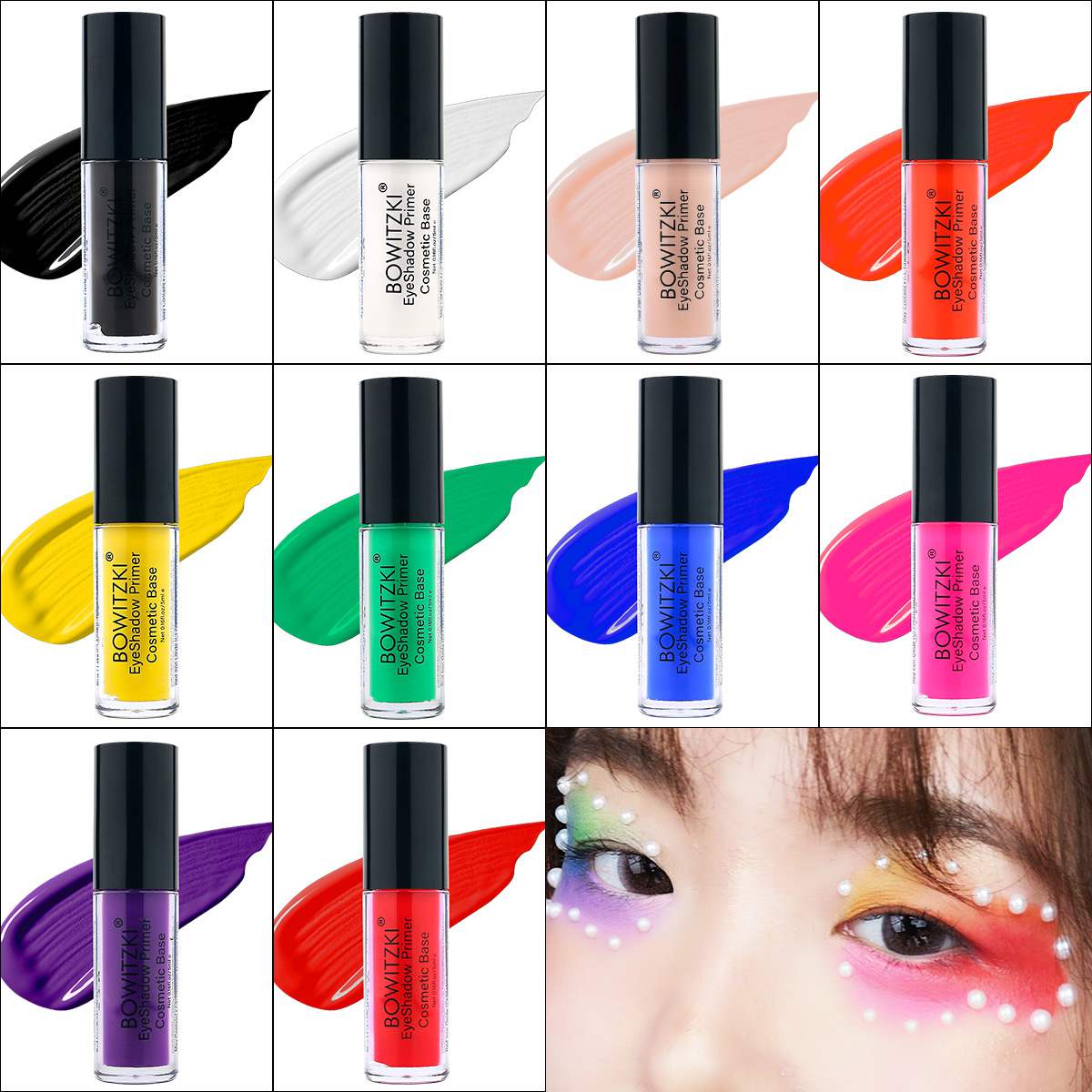 10 Colors Eye Primer Set