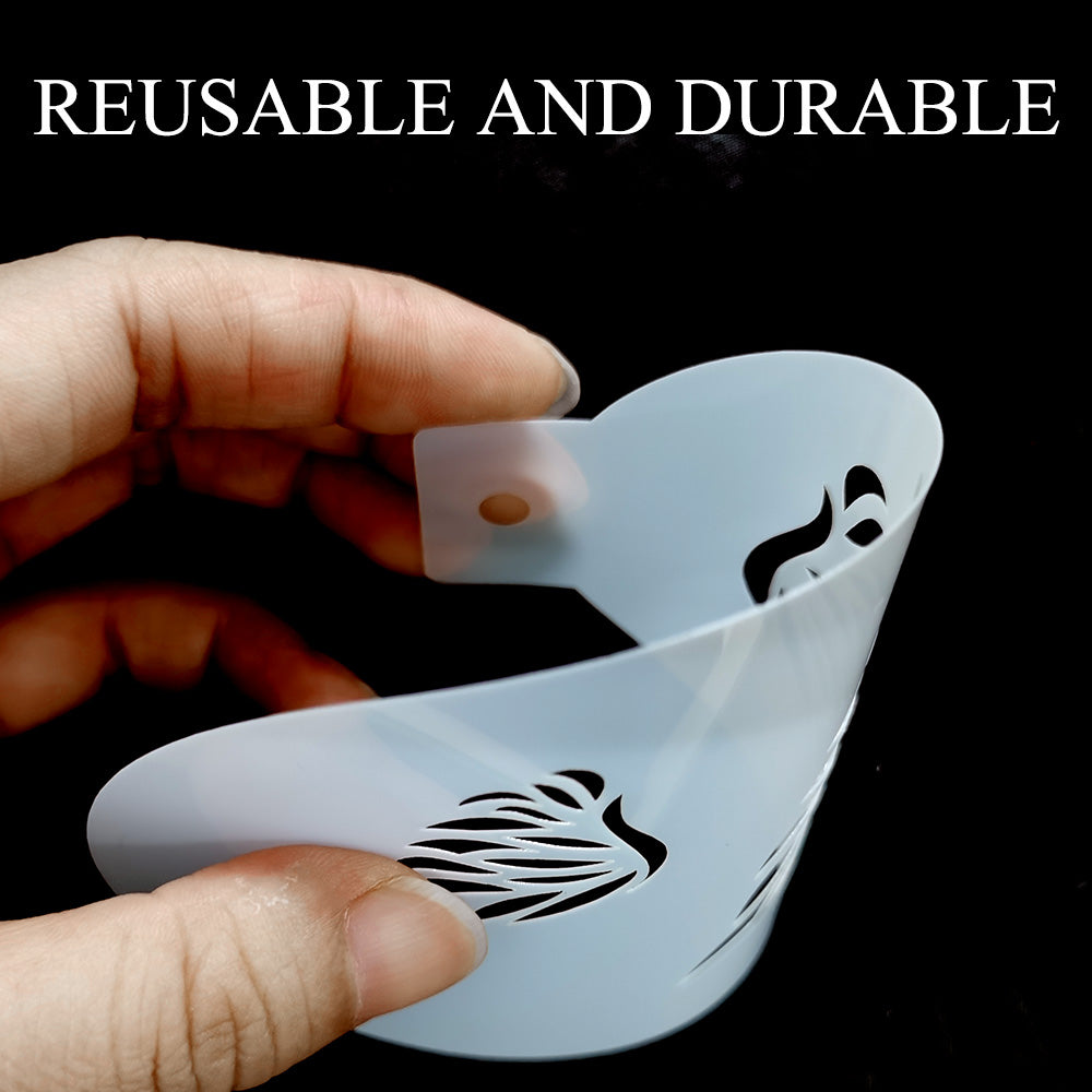 5pcs Reusable Face Paint Stencils