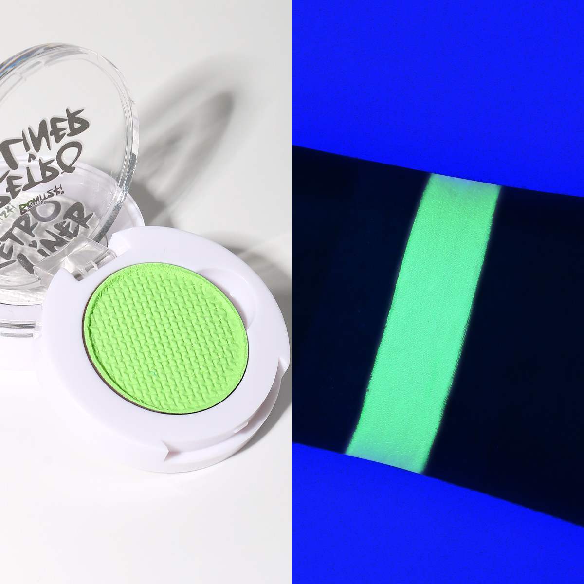 UV Pastel Green - Single Retro Liner - Neon Colors