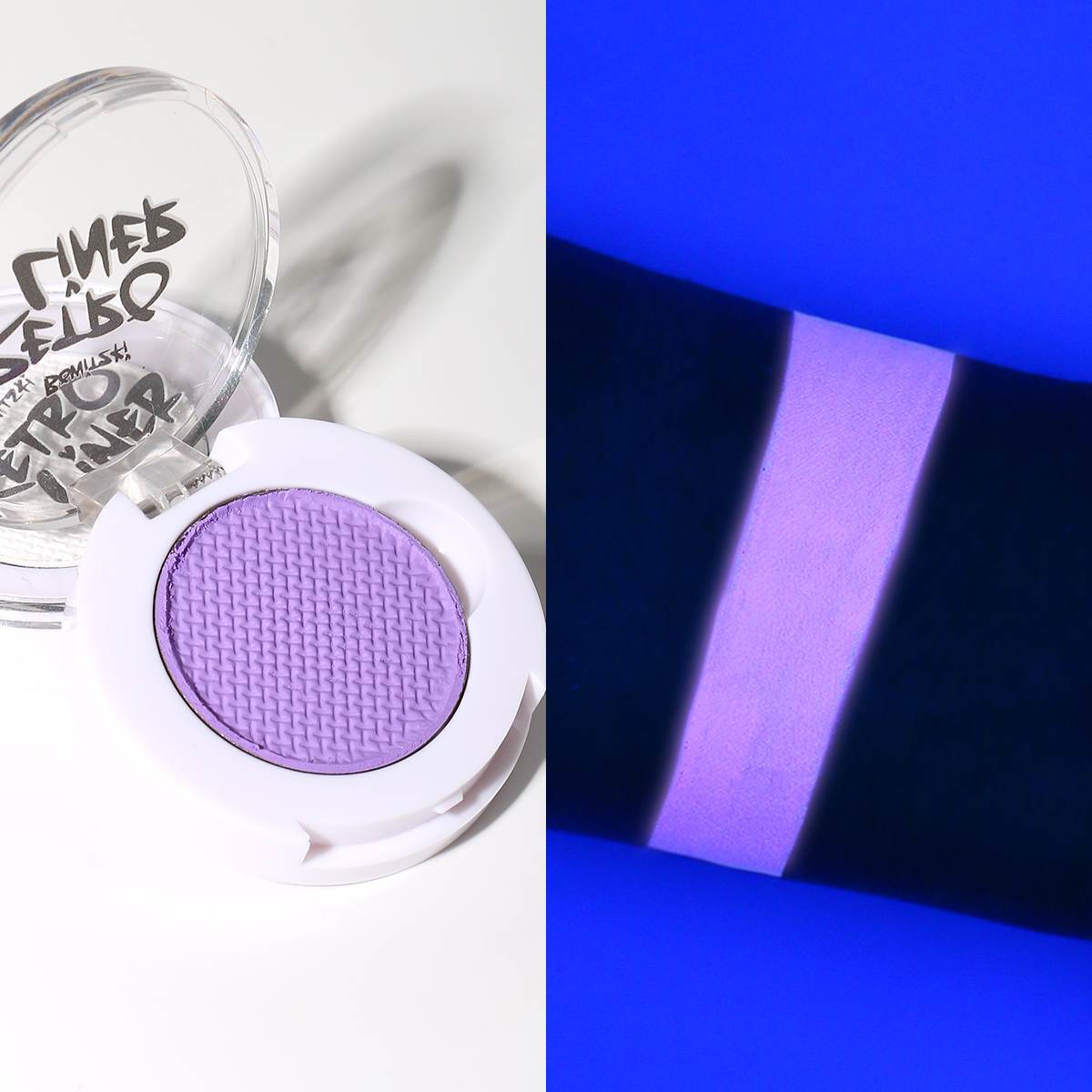 UV Pastel Purple - Single Retro Liner - Neon Colors
