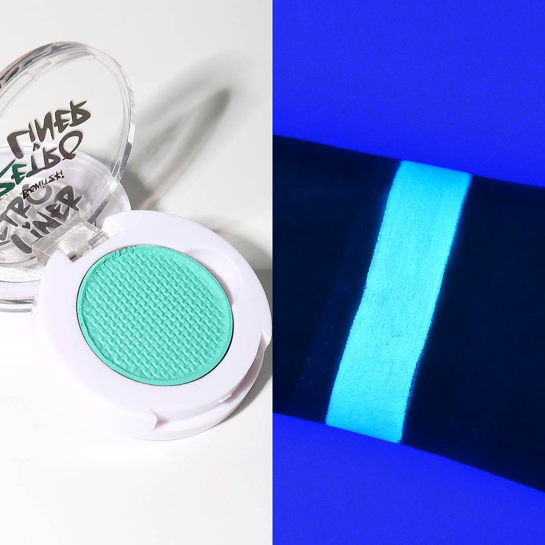 UV Pastel Teal - Single Retro Liner - Neon Colors